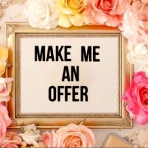 Accepting reasonable offers 😁